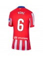 Atletico Madrid Koke #6 Hjemmedrakt Dame 2024-25 Korte ermer